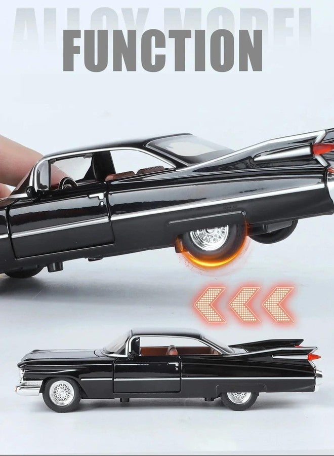 Magicwand 1:24 Scale Die-Cast 1959 Cadilllac Elldorado Biarritz【Large】【Box Packed】 with 4 Openable Doors,Pull Back Action,Lights,Music【Random Color】【Pack of 1】 - Image 5